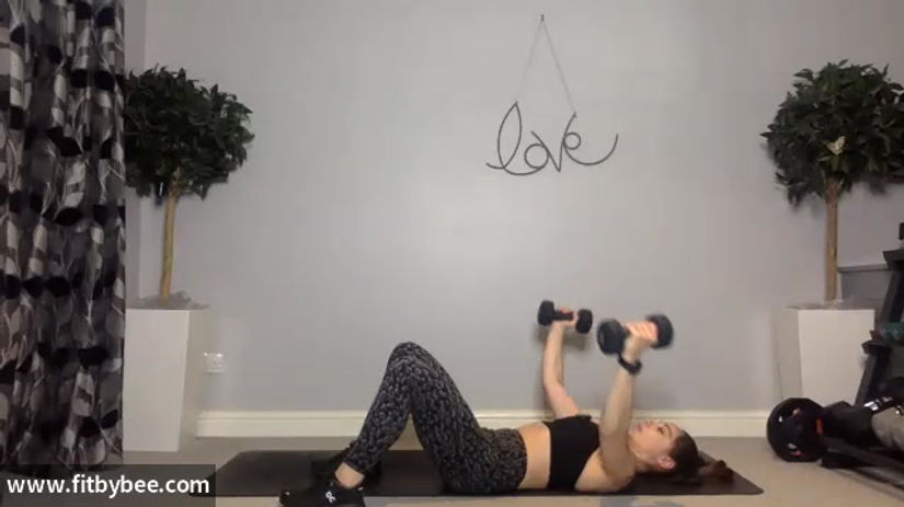 20-Minute Upper Body Strength: Chest & Back Focus